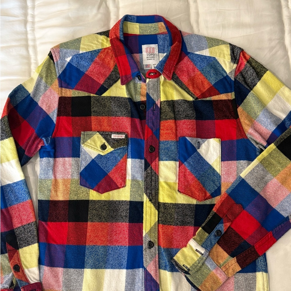 Topo Designs Multicolor Plaid Shirt